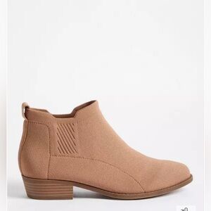 Torrid stretch knit ankle booties
